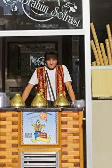 Turkey, Eastern Turkey, Van, Ice cream shop Turkey, Eastern Turkey, Van, Ice cream shop