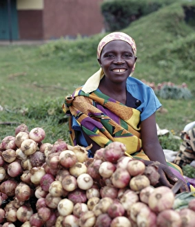 The twice-weekly market at Kisoro is a hive of activity The twice-weekly market at Kisoro is a hive of activity