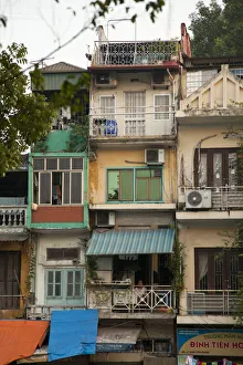 Typical buildings in the Old Quarter, Hanoi, Vietnam Typical buildings in the Old Quarter, Hanoi, Vietnam