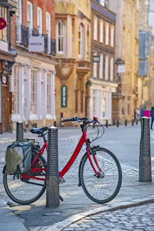 Prints of UK, England, Cambridge, Trinity Street Cambridge Prints: Trinity Street Print, Cambridge England