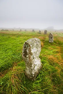 UK, England, Cornwall, Merry Maidens stone circle UK, England, Cornwall, Merry Maidens stone circle