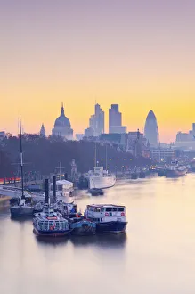 UK, England, London, City of London skyline at sunrise UK, England, London, City of London skyline at sunrise