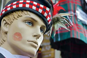UK, Scotland, Edinburgh, Souvenir Shop UK, Scotland, Edinburgh, Souvenir Shop