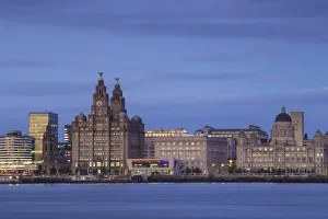 Liverpool Skyline Print - The Port of Liverpool Building