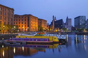 Liverpool Salthouse Dock Print, England