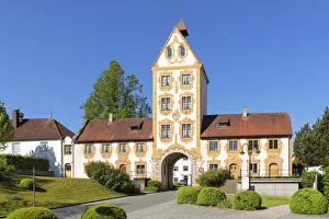 Upper Gate at Rot an der Rot Monastery Print