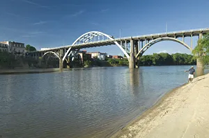 USA, Alabama, Selma, Edmund Pettus Bridge, American Civil Rights Movement Landmark USA, Alabama, Selma, Edmund Pettus Bridge, American Civil Rights Movement Landmark