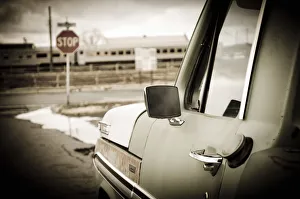 USA, Arizona, Williams, Route 66, Ford pickup truck USA, Arizona, Williams, Route 66, Ford pickup truck