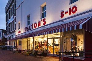 USA, Arkansas, Bentonville of Waltons 5-10 store, now the Walmart Welcome Center USA, Arkansas, Bentonville of Waltons 5-10 store, now the Walmart Welcome Center