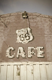 USA, Illinois, Route 66, Litchfield Route 66 Cafe USA, Illinois, Route 66, Litchfield Route 66 Cafe