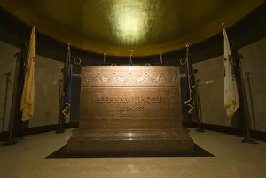 USA, Illinois, Springfield, Oak Ridge Cemetery, Lincoln Tomb State Historic Site USA, Illinois, Springfield, Oak Ridge Cemetery, Lincoln Tomb State Historic Site
