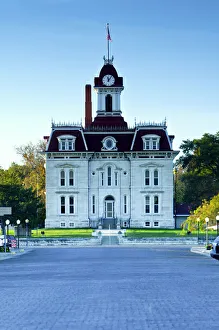 USA, Kansas, Chase County, Cottonwood Falls, Chase County Courthouse USA, Kansas, Chase County, Cottonwood Falls, Chase County Courthouse
