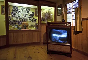 USA, Kansas, Dodge City, Boot Hill Museum, Hollywood And Television Gallery, Gunsmoke USA, Kansas, Dodge City, Boot Hill Museum, Hollywood And Television Gallery, Gunsmoke