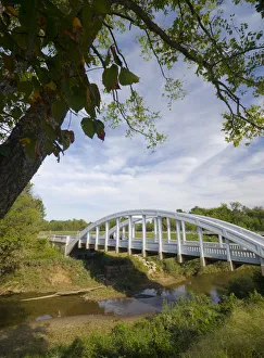 USA, Kansas, Route 66, Marsh Curve Bridge USA, Kansas, Route 66, Marsh Curve Bridge