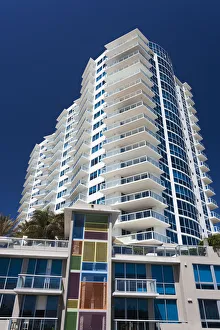 USA, Miami Beach, high rise building by the Beachwalk USA, Miami Beach, high rise building by the Beachwalk
