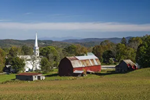 USA, New England, Vermont, Peacham, autumn USA, New England, Vermont, Peacham, autumn