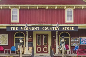 USA, New England, Vermont, Rockingham, The Vermont Country Store, exterior USA, New England, Vermont, Rockingham, The Vermont Country Store, exterior