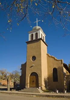 USA, New Mexico, Turquoise Trail, Cerrillos, St USA, New Mexico, Turquoise Trail, Cerrillos, St