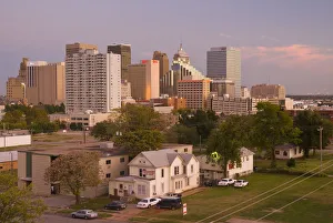 USA, Oklahoma, Oklahoma City, Downtown USA, Oklahoma, Oklahoma City, Downtown