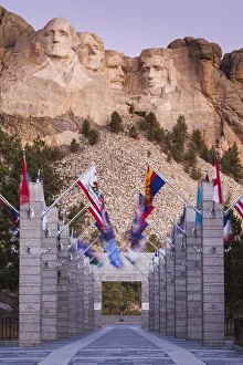 USA, South Dakota, Black Hills National Forest, Keystone, Mount Rushmore National USA, South Dakota, Black Hills National Forest, Keystone, Mount Rushmore National