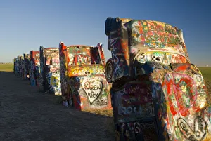 USA, Texas, Amarillo, Route 66, Cadillac Ranch USA, Texas, Amarillo, Route 66, Cadillac Ranch