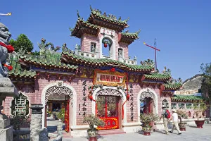 Vietnam, Hoi An, Phuc Kien Assembly Hall, Entrance Gate Vietnam, Hoi An, Phuc Kien Assembly Hall, Entrance Gate