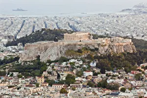 View of the Acropolis and the Parthenon Athens, Greece View of the Acropolis and the Parthenon Athens, Greece