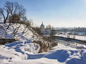 View towards The Eastern Orthodox Church of the Transfiguratiion of Jesus, winter, Lublin View towards The Eastern Orthodox Church of the Transfiguratiion of Jesus, winter, Lublin