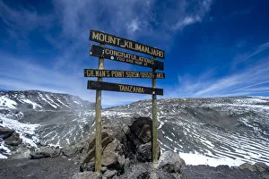 The view from Gillmans Point, Mount Kilimanjaro, Tanzania The view from Gillmans Point, Mount Kilimanjaro, Tanzania