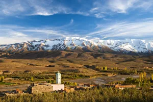 A view towards High Atlas mountains from the plains around Midelt, Central Morocco A view towards High Atlas mountains from the plains around Midelt, Central Morocco