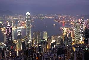 View over Hong Kong from Victoria Peak View over Hong Kong from Victoria Peak