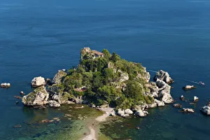 View of Isola Bella island, Taormina, Sicily, Italy View of Isola Bella island, Taormina, Sicily, Italy