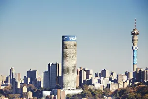 View of Johannesburg skyline, Gauteng, South Africa View of Johannesburg skyline, Gauteng, South Africa