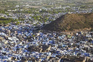 View of old town of Bundi, Bundi, Rajasthan, India View of old town of Bundi, Bundi, Rajasthan, India