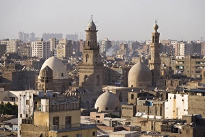 Images Dated 2007 March: Islamic Cairo Rooftop Print