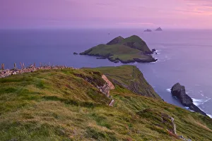 View towards Skellig Islands, County Kerry, Ireland View towards Skellig Islands, County Kerry, Ireland