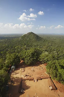 View of surrounding countryside from Sigiriya (UNESCO World Heritage Site), North View of surrounding countryside from Sigiriya (UNESCO World Heritage Site), North