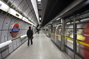 Westminster Underground Station, London, England Westminster Underground Station, London, England