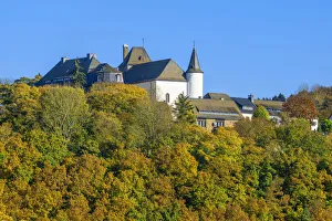 German Castles And Fortresses Prints: Wildenburg castle, Hellenthal, Eifel, North Rhine-Westphalia, Germany