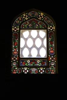 Window in Circumcision Room, Summer Pavilion, Topkapi Palace, Istanbul, Turkey Window in Circumcision Room, Summer Pavilion, Topkapi Palace, Istanbul, Turkey