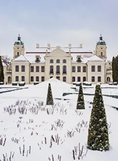 Zamoyski Palace in Kozlowka, winter, Lublin Voivodeship, Poland Zamoyski Palace in Kozlowka, winter, Lublin Voivodeship, Poland