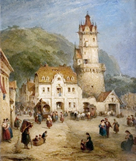 Andernach, Prussia, by George Jones, 1863 Andernach, Prussia, by George Jones, 1863