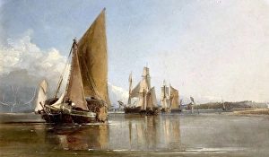 Boats Entering the Medway - George Chambers Boats Entering the Medway - George Chambers