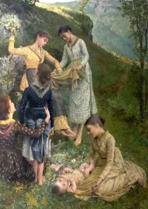 Oil On Canvas Art Prints: The Flowers of Capri
