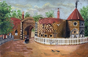 Nottingham Castle Gateway by A. Lennox Gordon, 1904 Nottingham Castle Gateway by A. Lennox Gordon, 1904