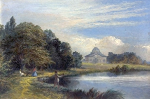 Nuthall Temple, Nottinghamshire - Alfred Dawson Nuthall Temple, Nottinghamshire - Alfred Dawson