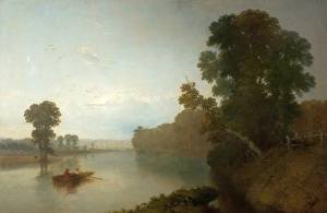 The River Trent at Wilford - Henry Dawson The River Trent at Wilford - Henry Dawson