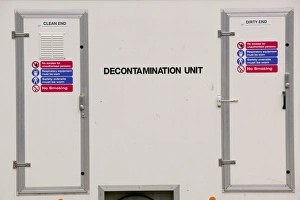 Emergency Response Equipment Prints: A decontamination unit