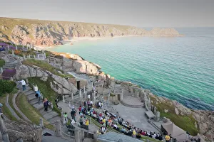 The Minack theatre at Porthcurno in Cornwall, UK The Minack theatre at Porthcurno in Cornwall, UK