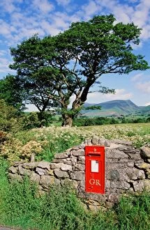 Images Dated 24th October 2008: A postbox in St Johns in the Vale in the Lake District UK